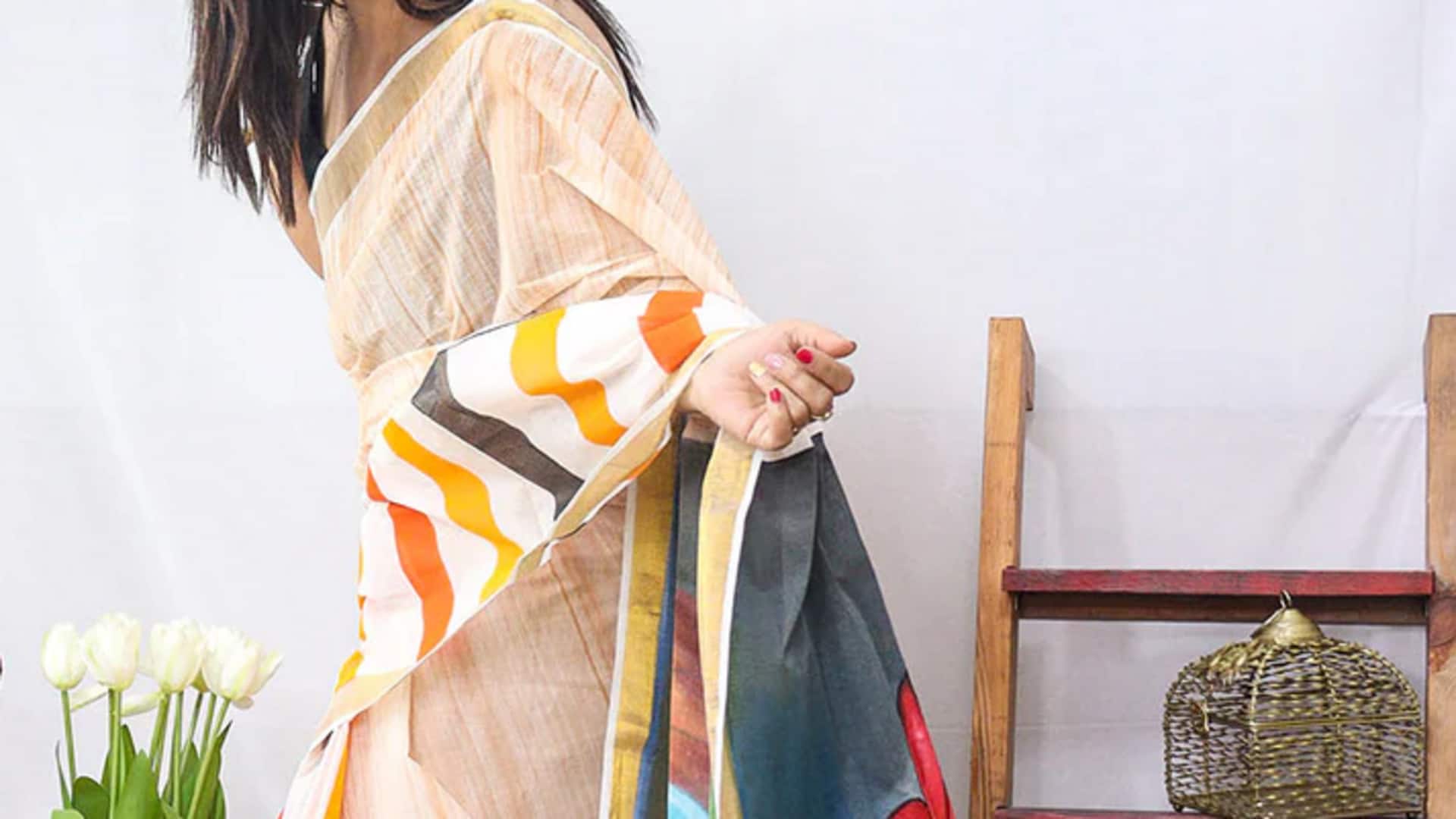 Tip memakai sari katun di musim panas