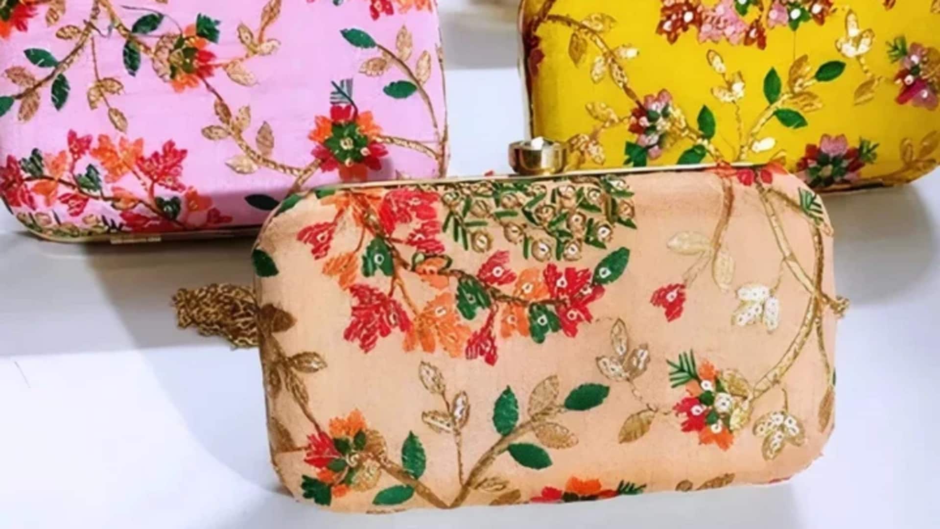 Aksesori bordir tangan untuk musim semi India