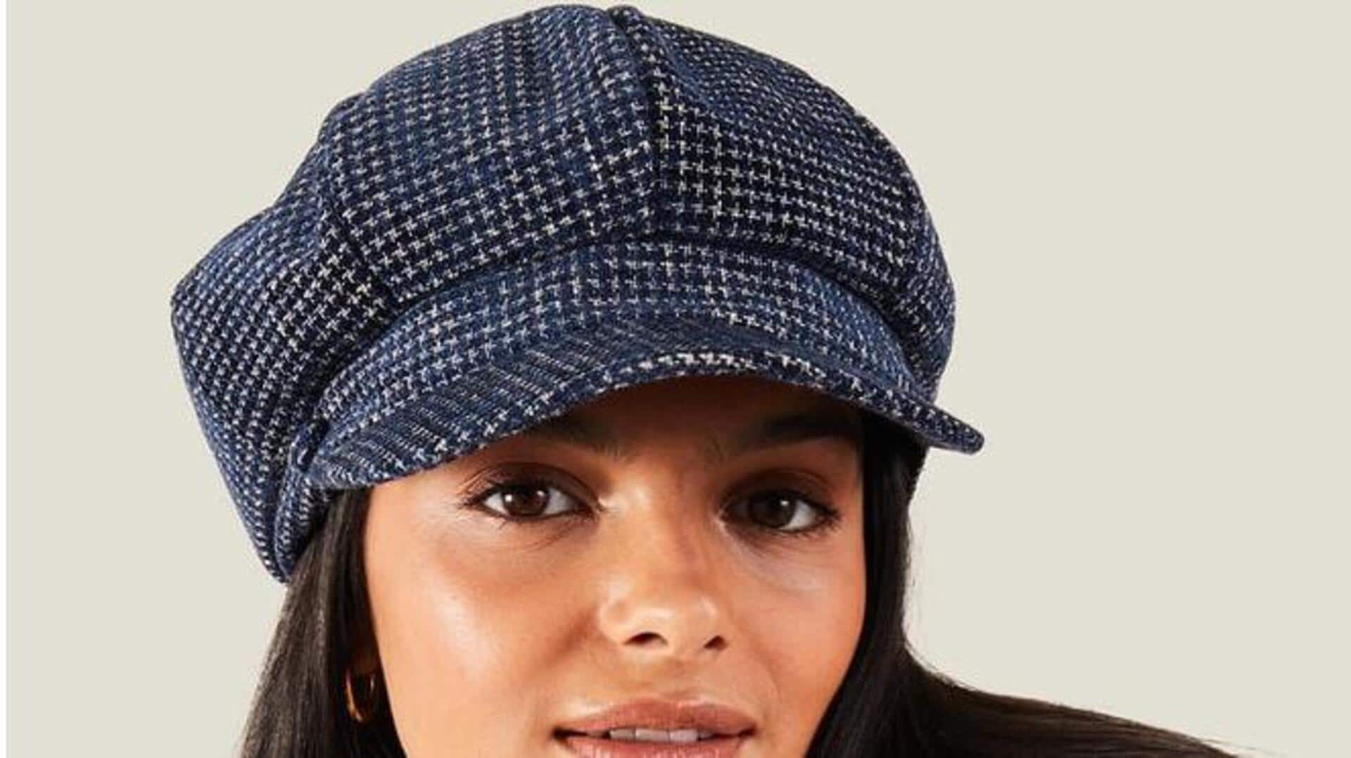 Lima cara menyenangkan memakai topi baker boy di musim dingin