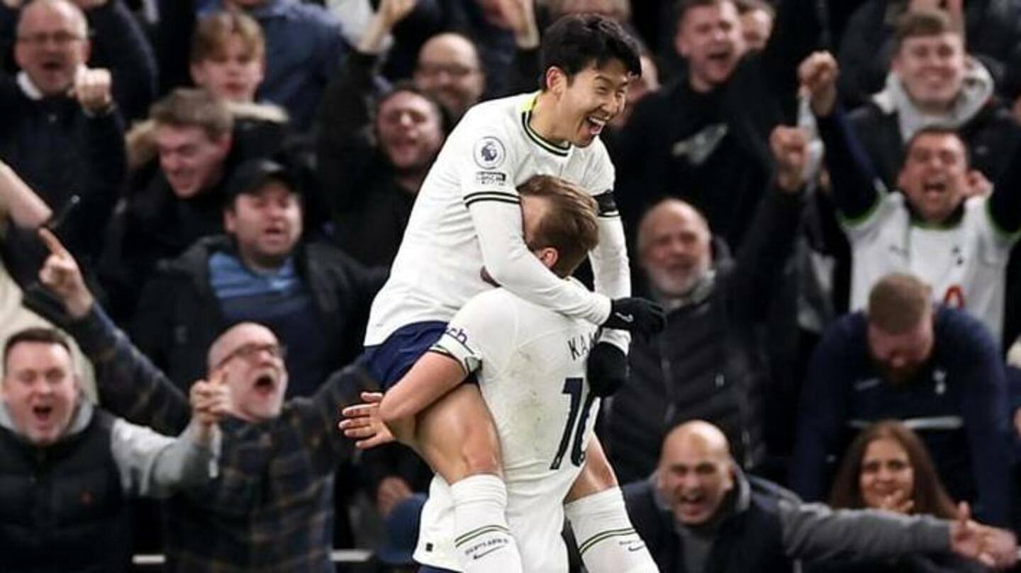 Son Heung-min menjadi pencetak gol terbanyak ke-2 Tottenham dalam sejarah Liga Premier