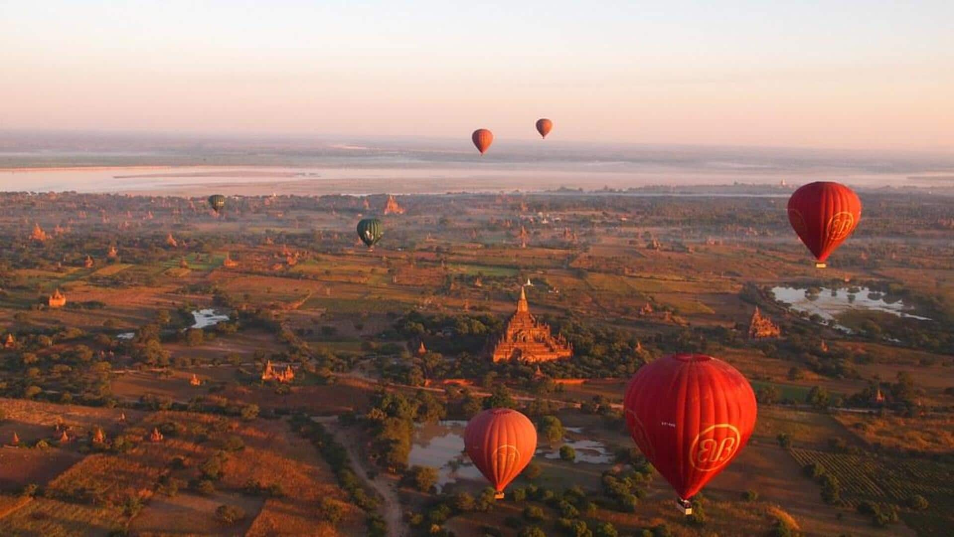 Menjelajahi keajaiban Bagan, Myanmar