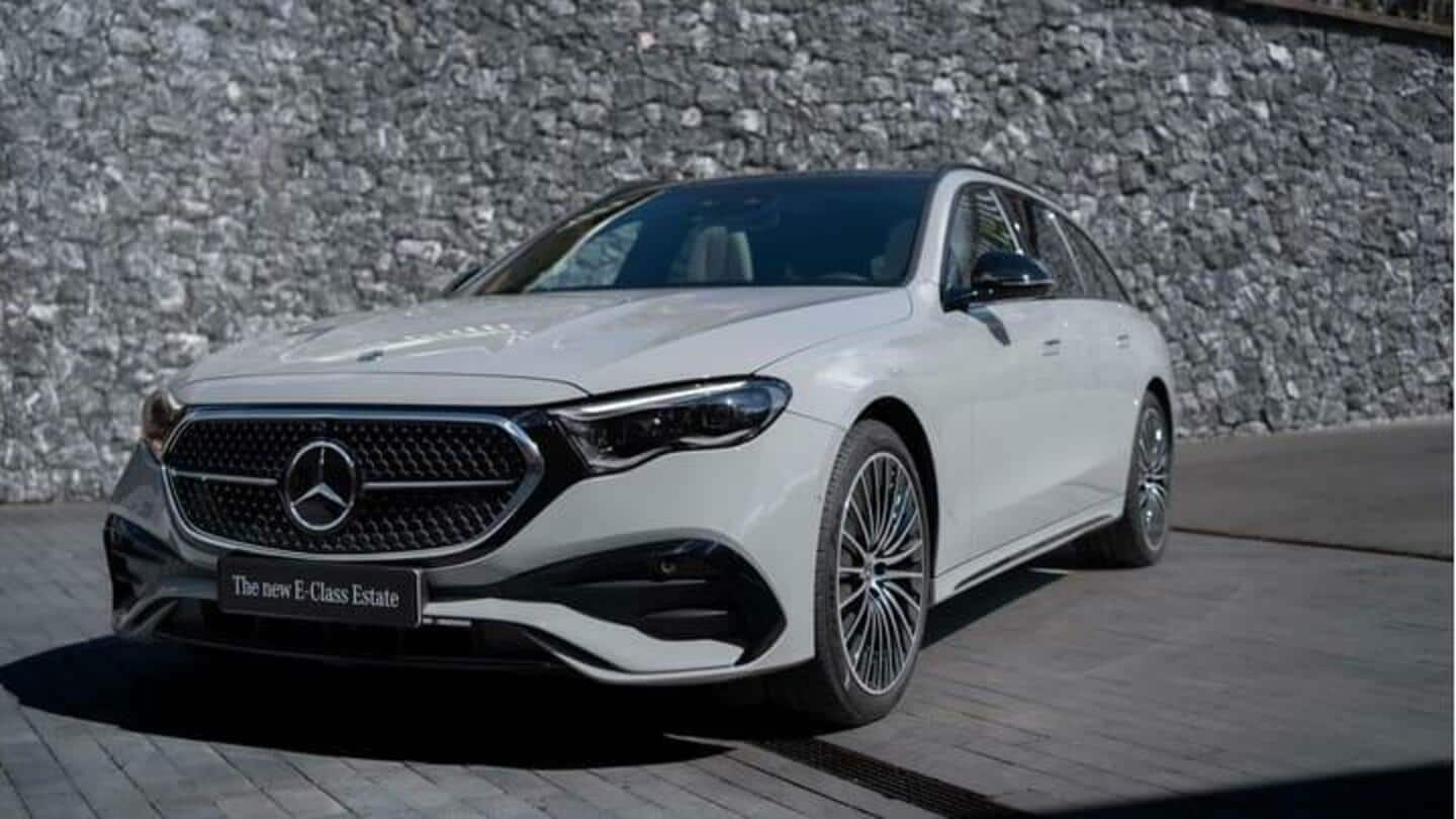 Mercedes-Benz E-Class Estate 2024 debut dengan aplikasi digital dan kamera selfie