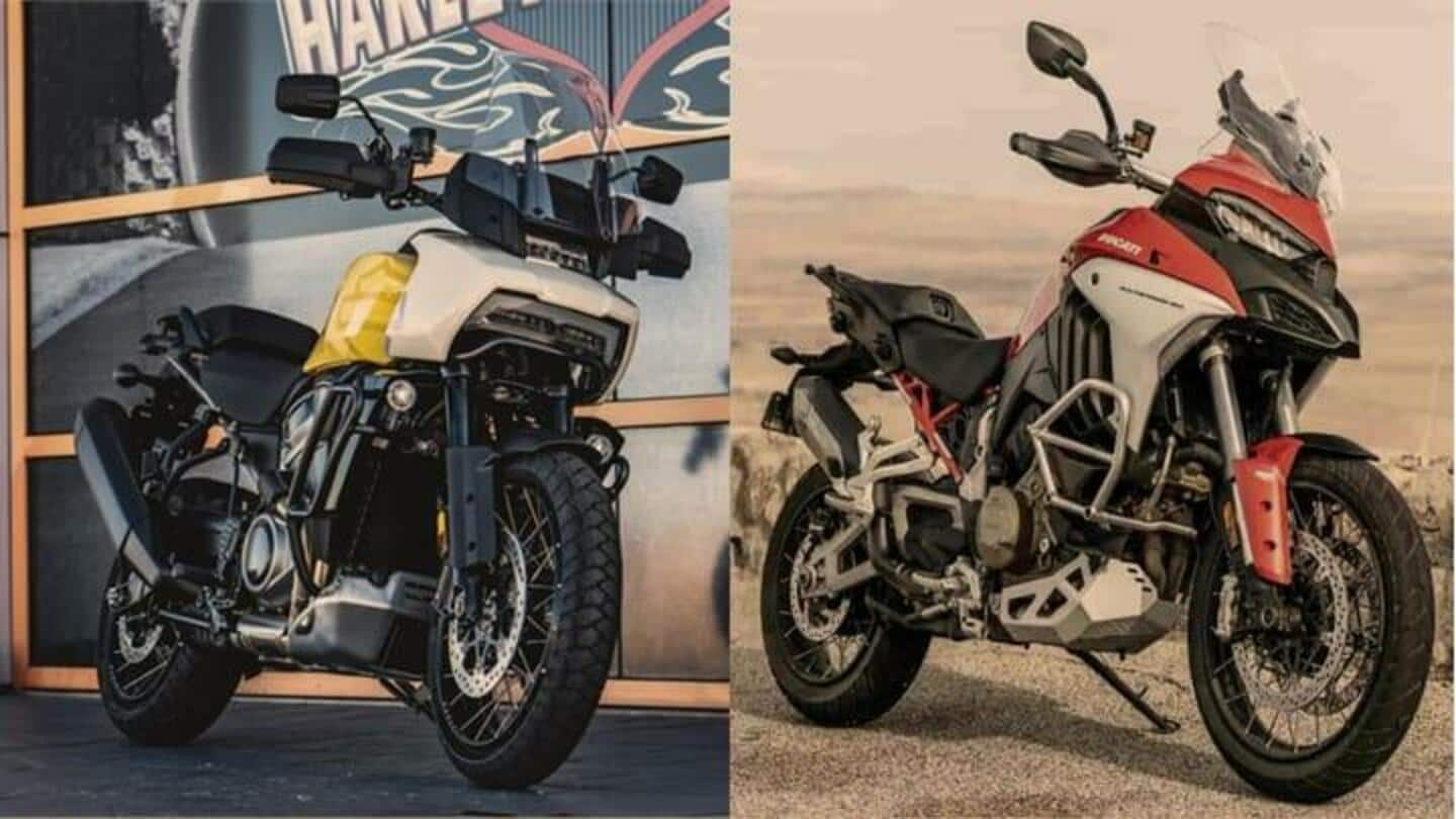 Apakah Harley-Davidson Pan America 2023 lebih baik dari Ducati Multistrada V4?