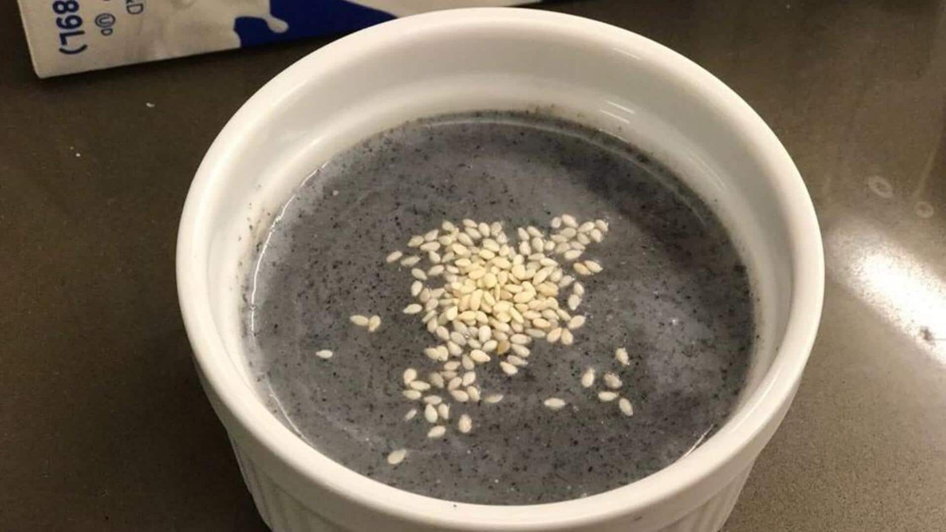 Lima Hidangan Penutup Indonesia dengan Bahan Dasar Wijen Hitam