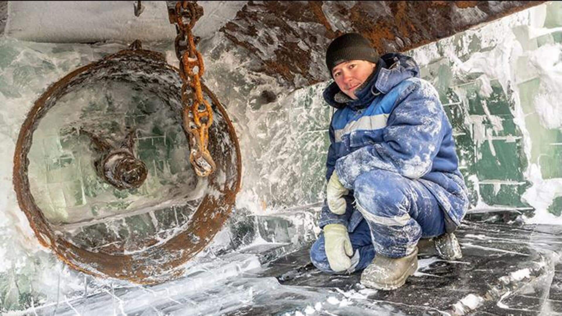 Pekerjaan Tersulit Di Dunia Ada Di Galangan Kapal Siberia 