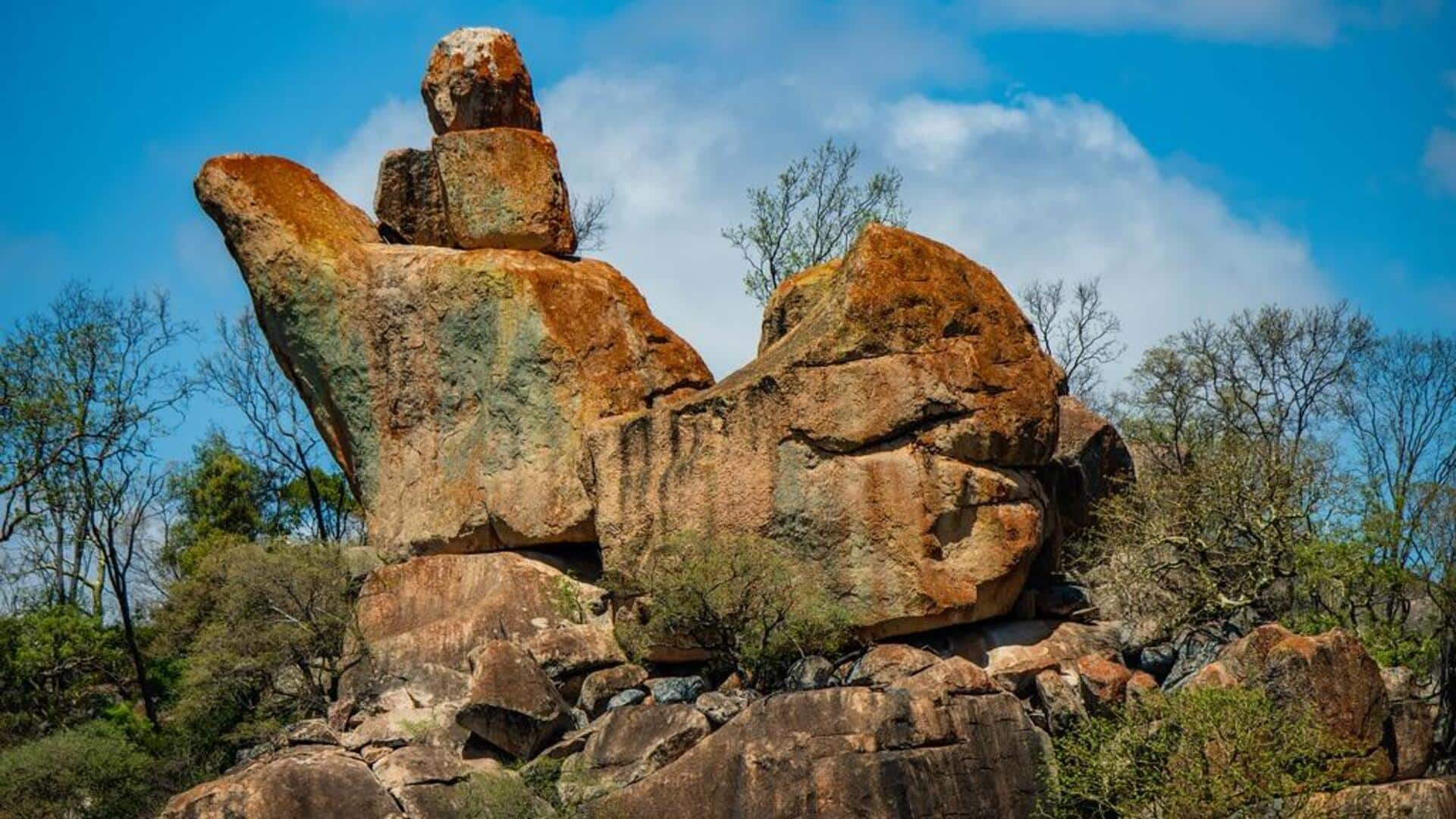 Menjelajahi keindahan Taman Nasional Matobo, Zimbabwe