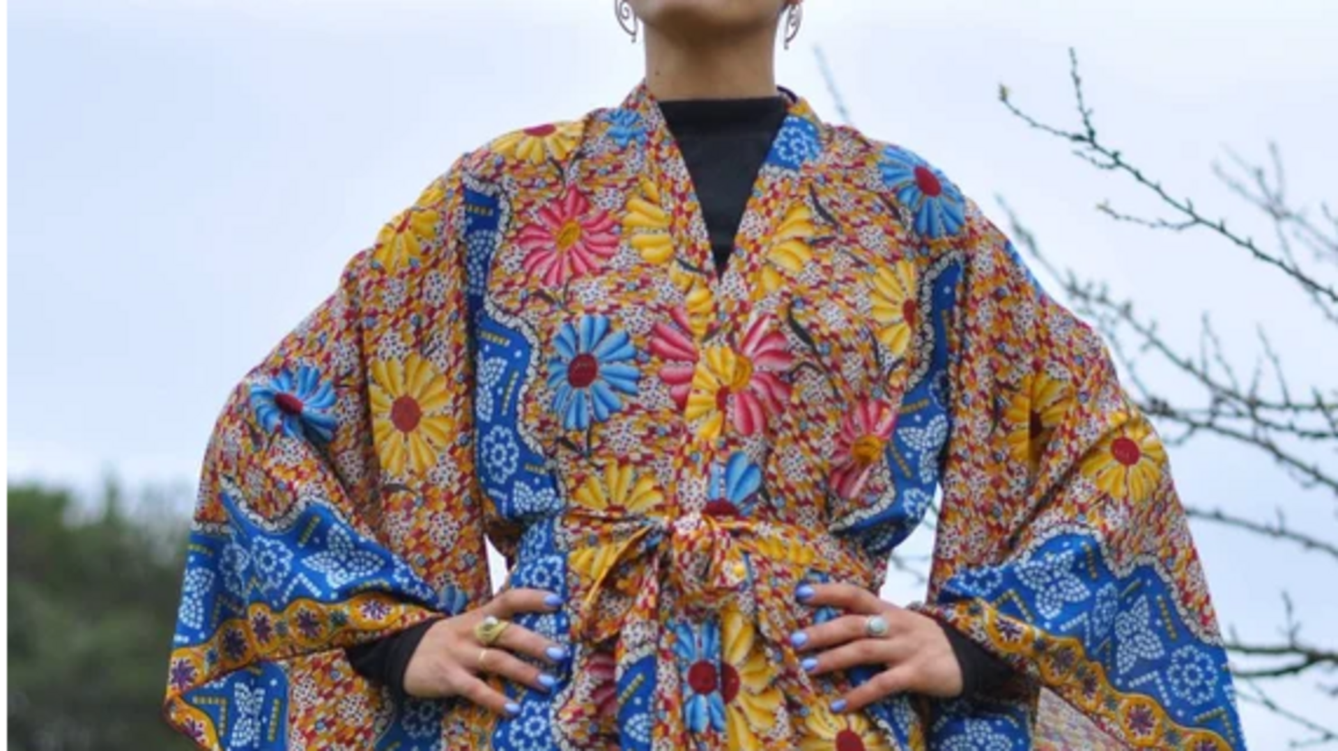 Gaya kimono untuk musim perayaan India