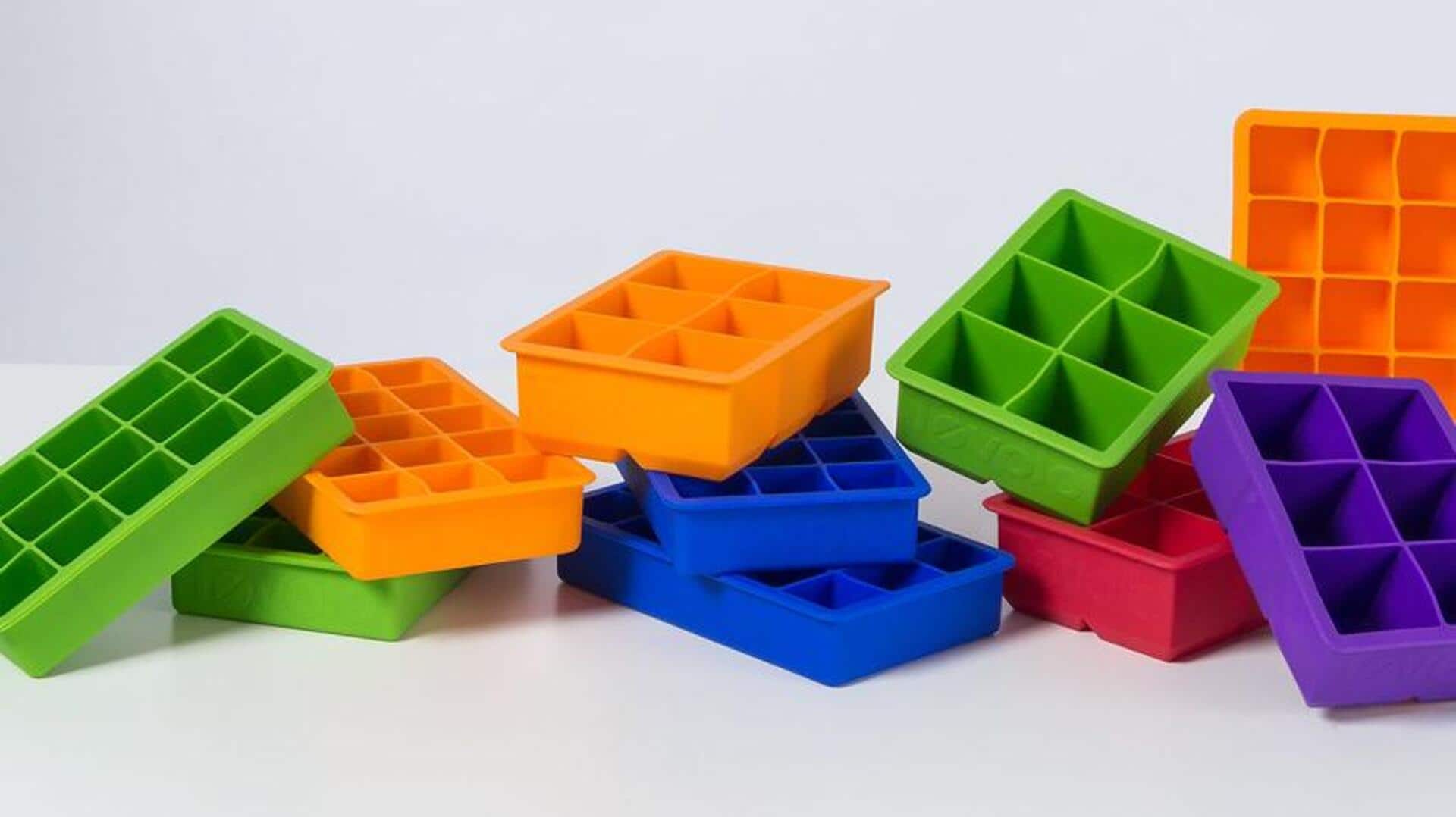 Trik kreatif menggunakan cetakan es batu