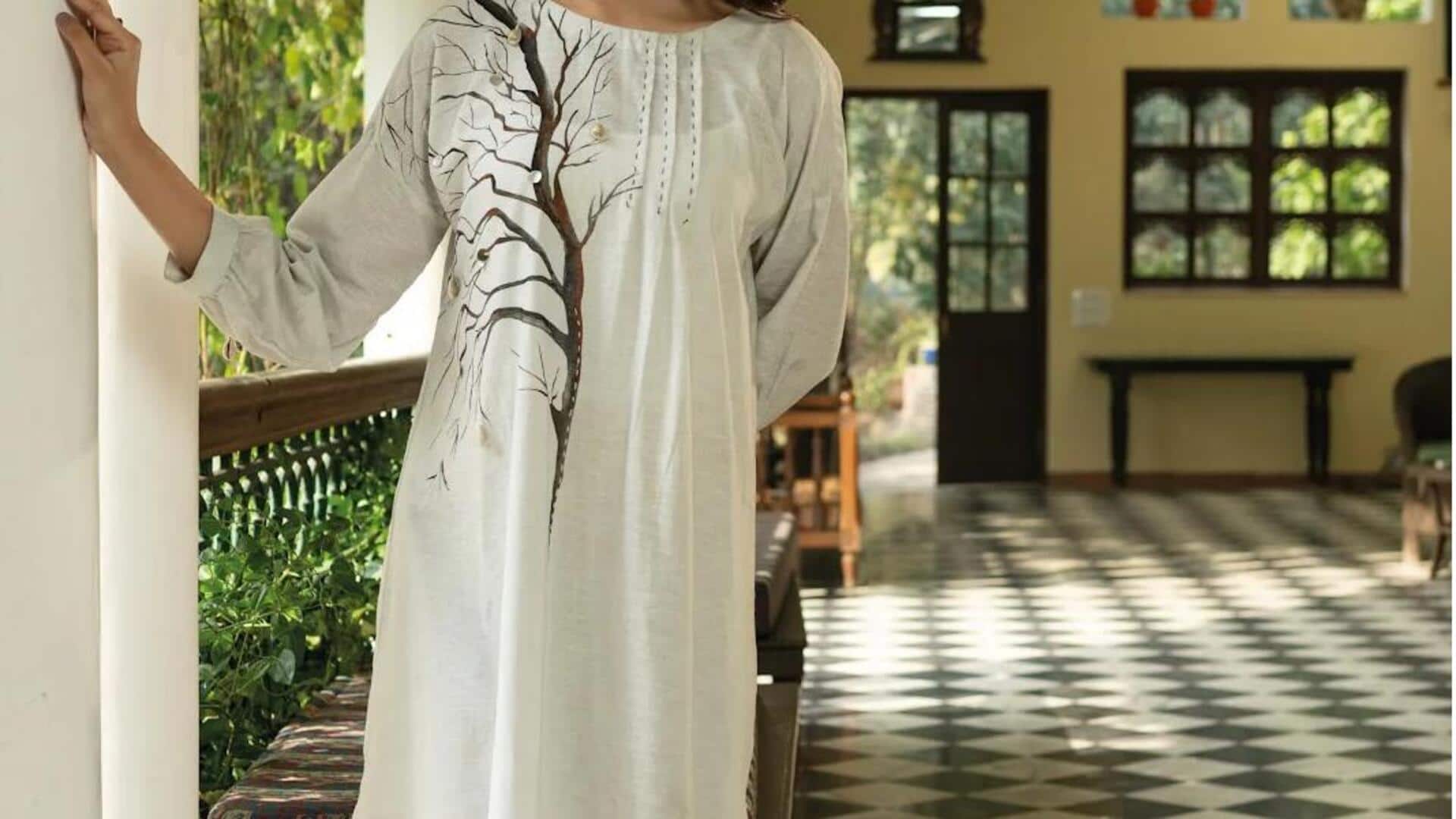 Pakaian linen India yang nyaman untuk iklim lembap