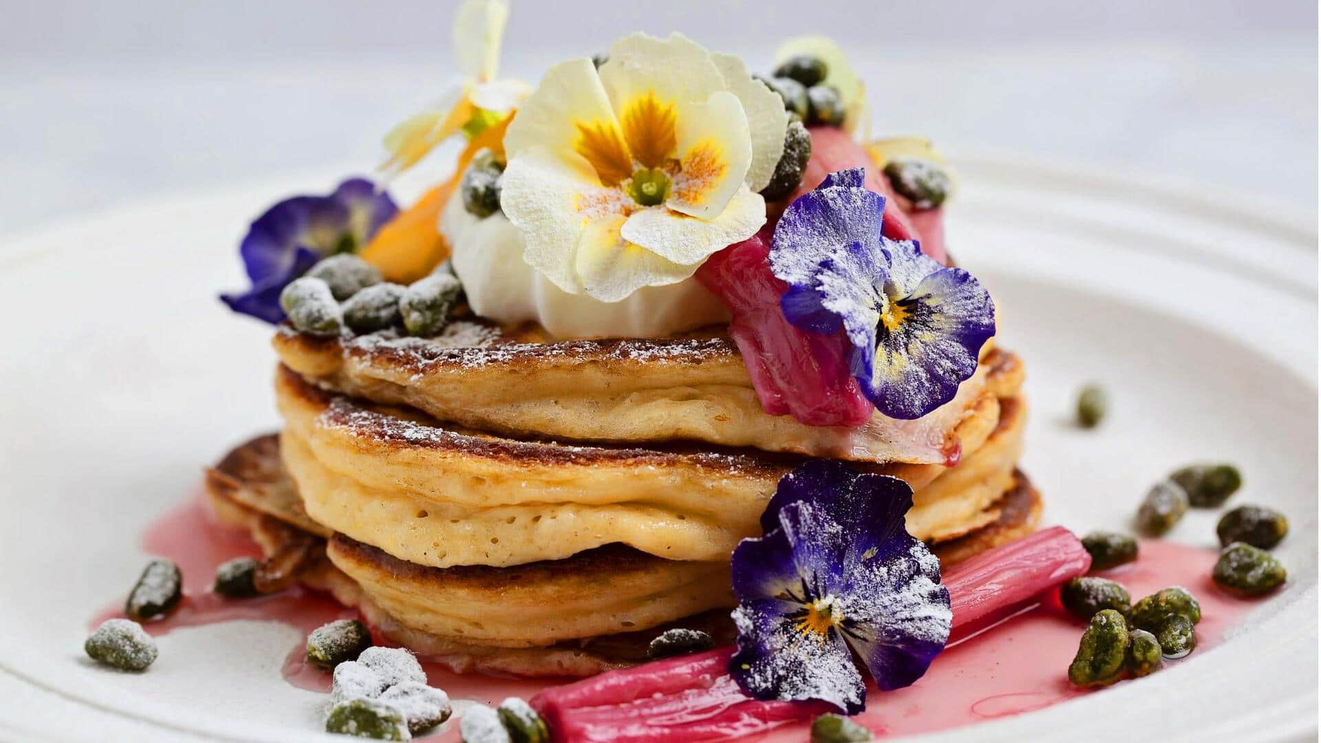 Menikmati Kelezatan Kue Panekuk Berbasis Bunga