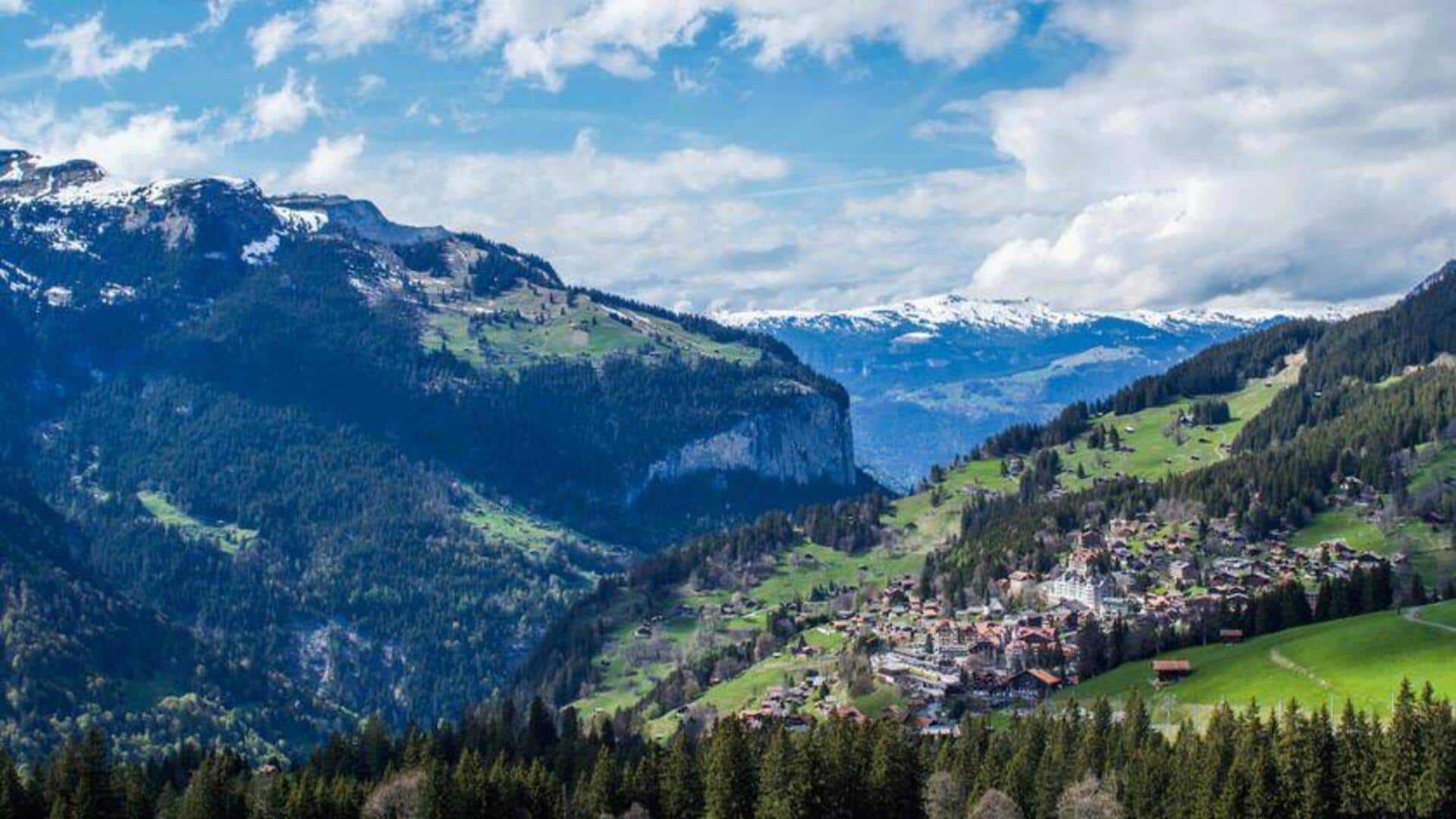 Menemukan Desa Alpen Swiss yang Unik