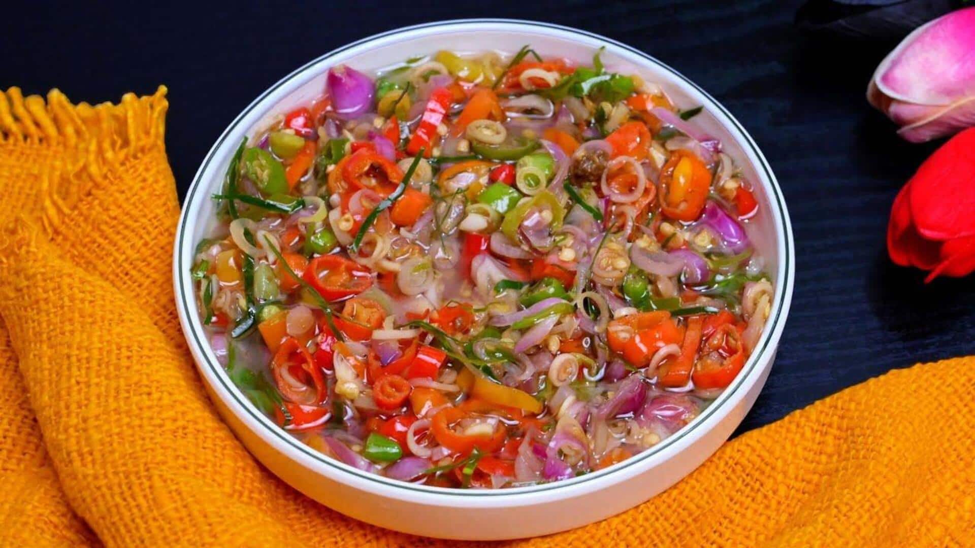 Mencicipi Keunikan Rasa dari Sambal Vegetarian Bali