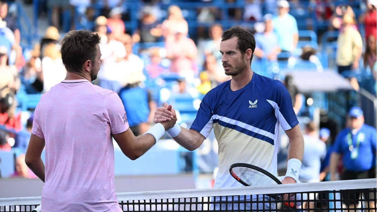 Cincinnati Masters, Andy Murray mengalahkan Stan Wawrinka: Statistik utama