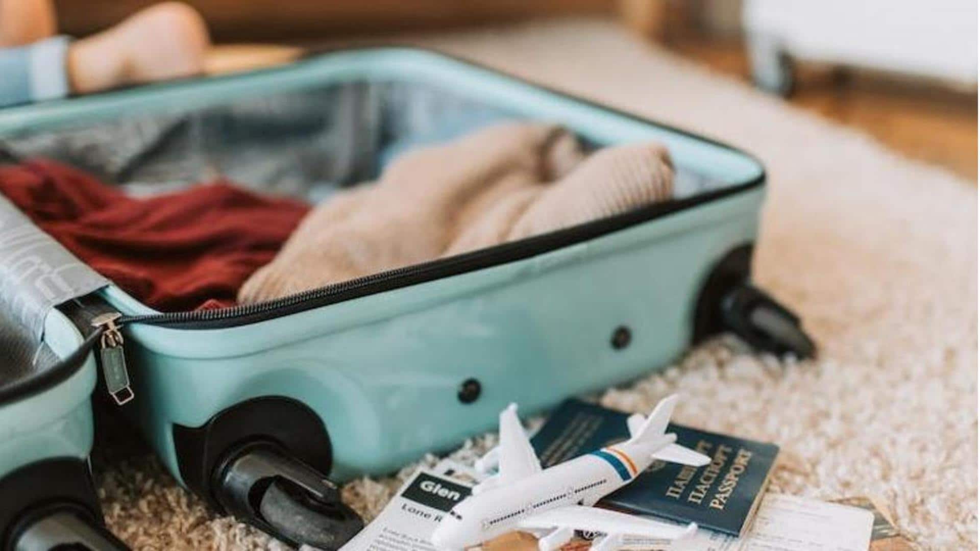 5 tips penting untuk bepergian hanya dengan membawa bagasi kabin 