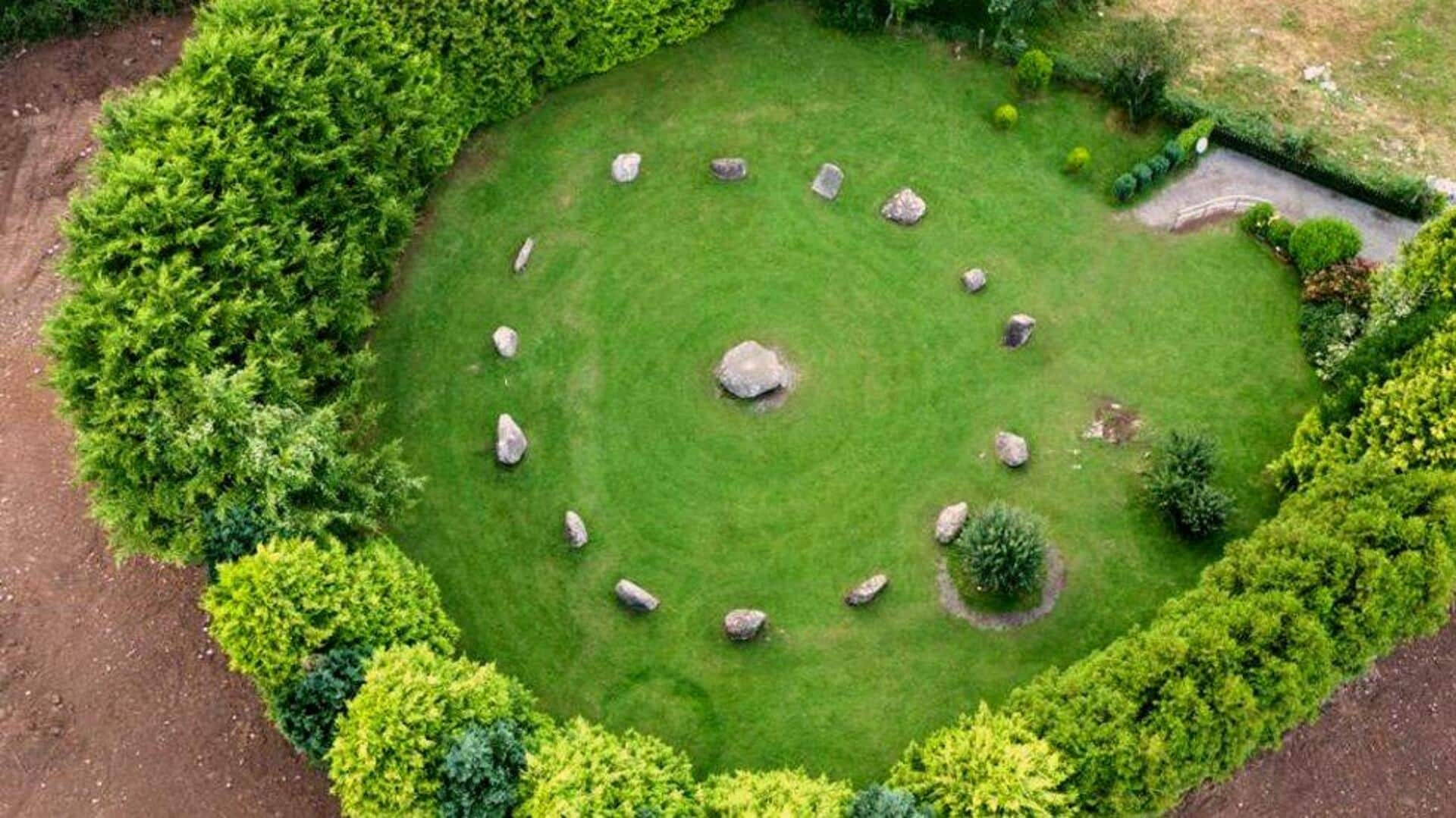 Lima Lingkaran Batu Ajaib Di County Kerry, Irlandia