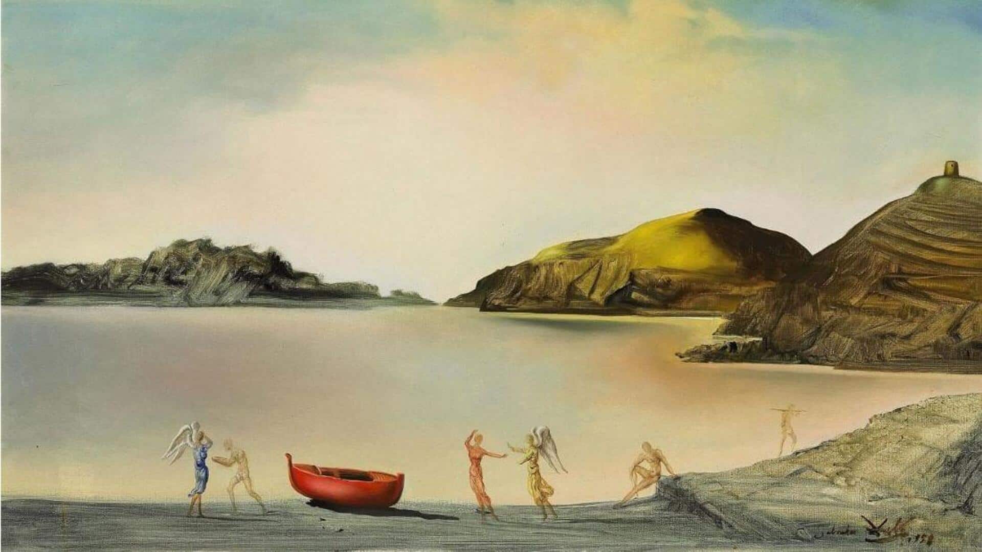 Menciptakan Lukisan Lanskap Surealis ala Salvador Dali