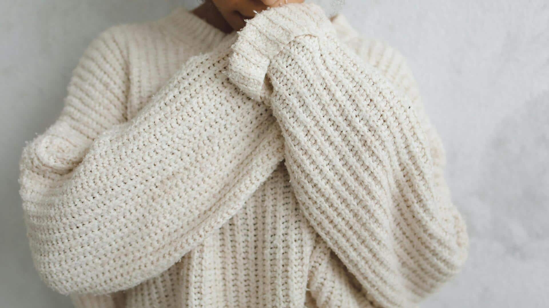 Pakaian rajut klasik untuk musim dingin India