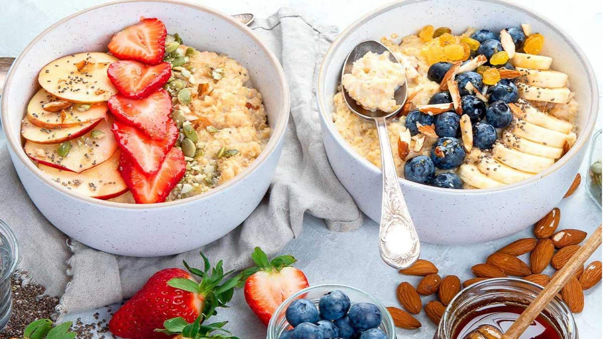 Tingkatkan Cita Rasa Oatmeal dengan Topping Manis yang Tak Terduga
