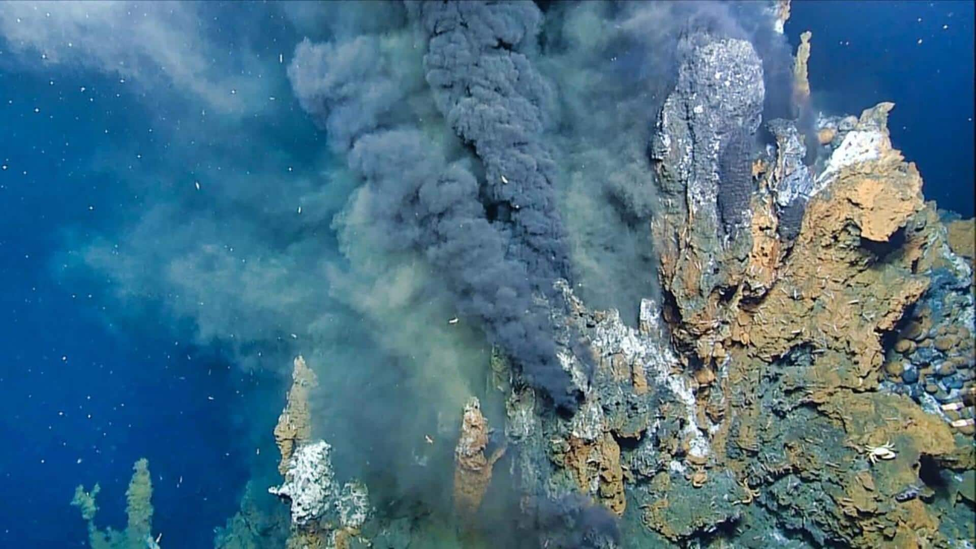 Tur Wisata Kapal Selam Menuju Ventilasi Hidrotermal