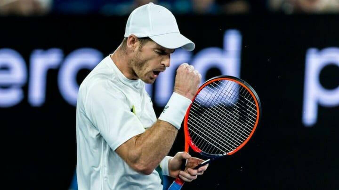 Australia Terbuka: Andy Murray mengalahkan Berrettini setelah menyelamatkan match point