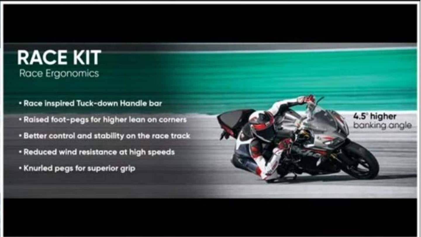 Ini adalah sepeda motor 'Build To Order' pertama untuk TVS Ini adalah sepeda motor 'Build To Order' pertama untuk TVS