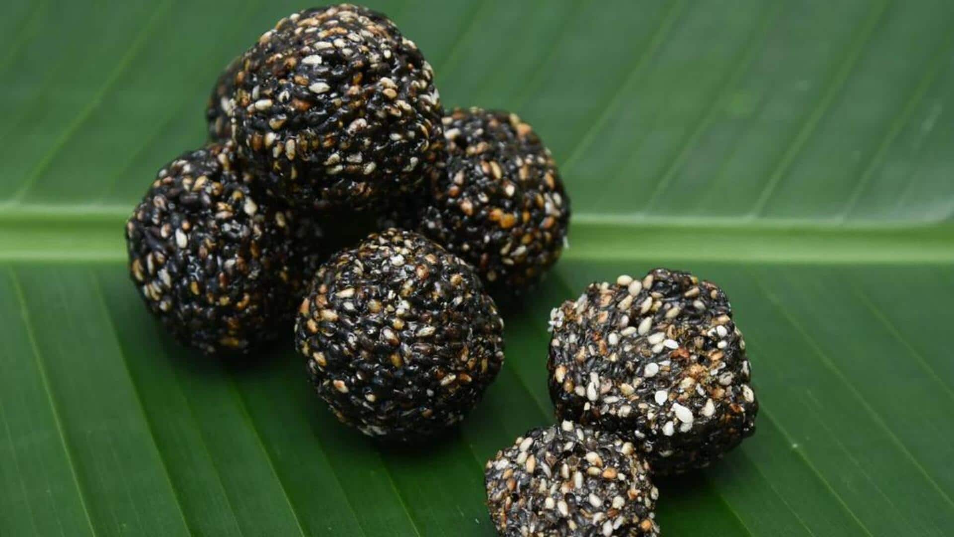 Jelajahi Hidangan Penutup India dengan Sentuhan Wijen Hitam
