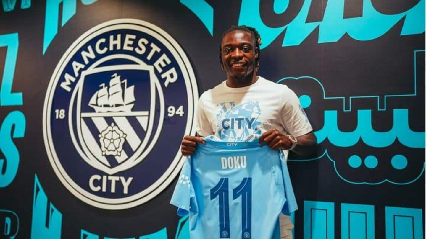 Manchester City mengontrak Jeremy Doku seharga £55,4 juta: Menguraikan statistiknya