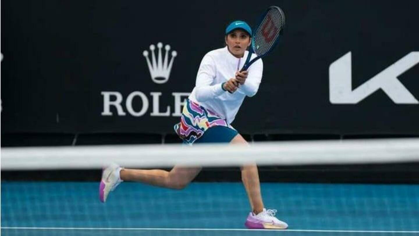 Australia Terbuka 2023, Sania Mirza kalah di ganda putri: Statistik