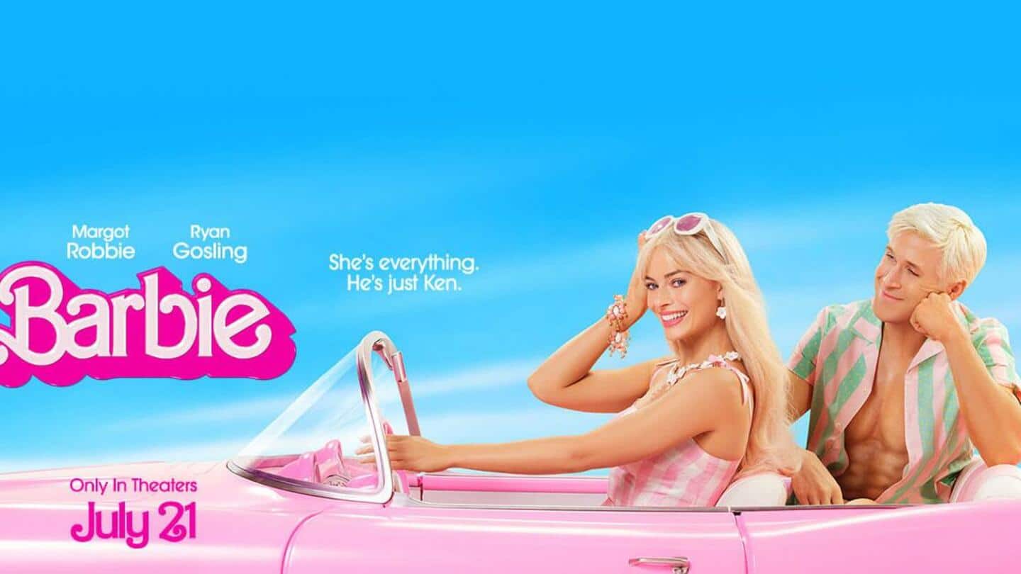 Penayangan perdana 'Barbie': Margot Robbie-Ryan Gosling tampil di karpet merah muda sebagai Barbie-Ken