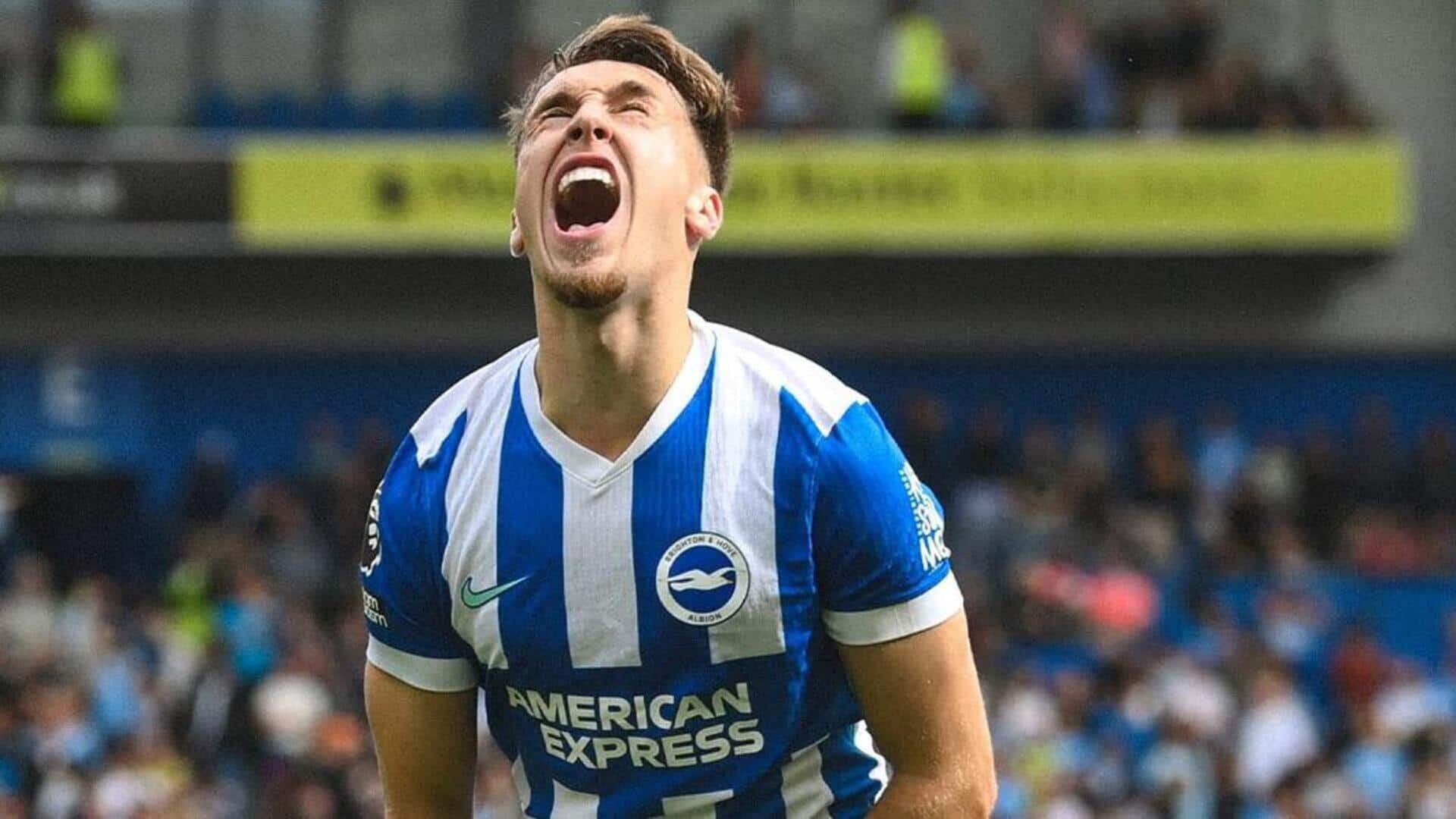 Brighton mengejutkan Manchester City dengan skor 2-1 di Liga Primer: Statistik kunci