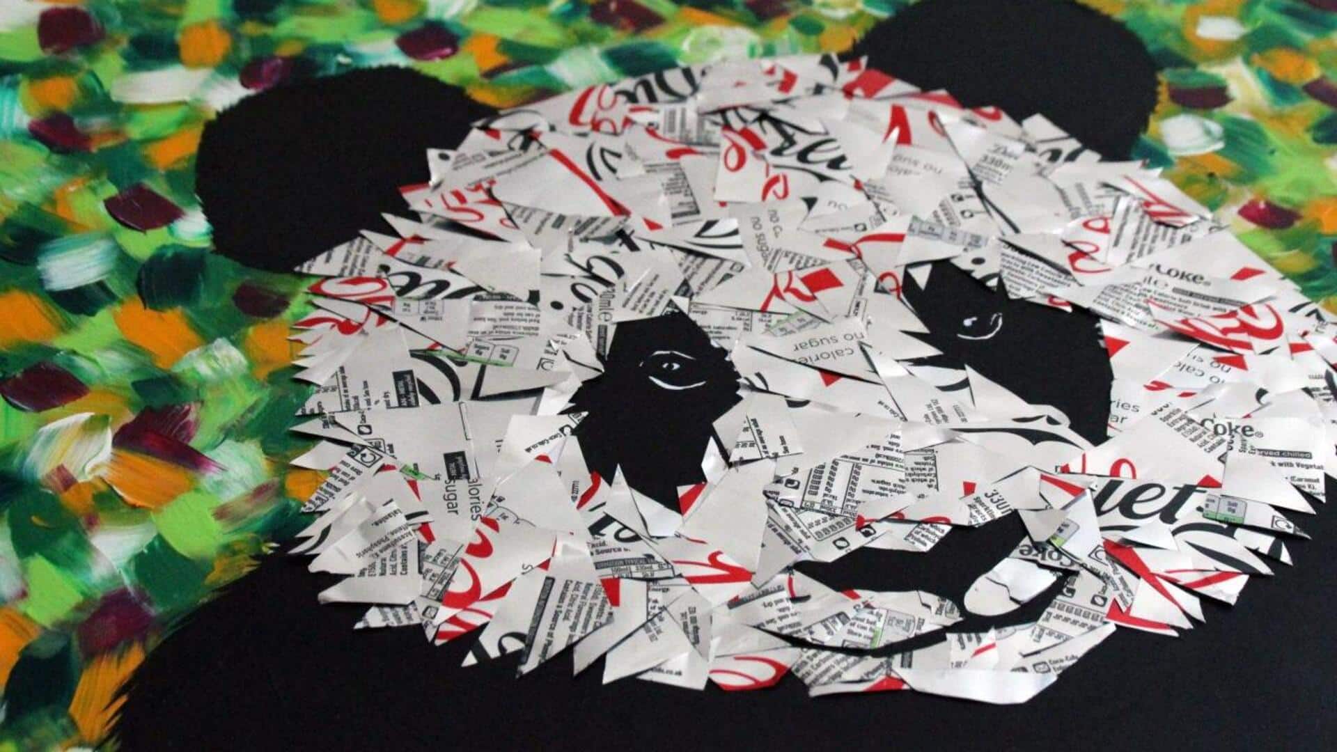 Lima Kolase Kreatif dengan Bahan Dasar Kemasan Daur Ulang