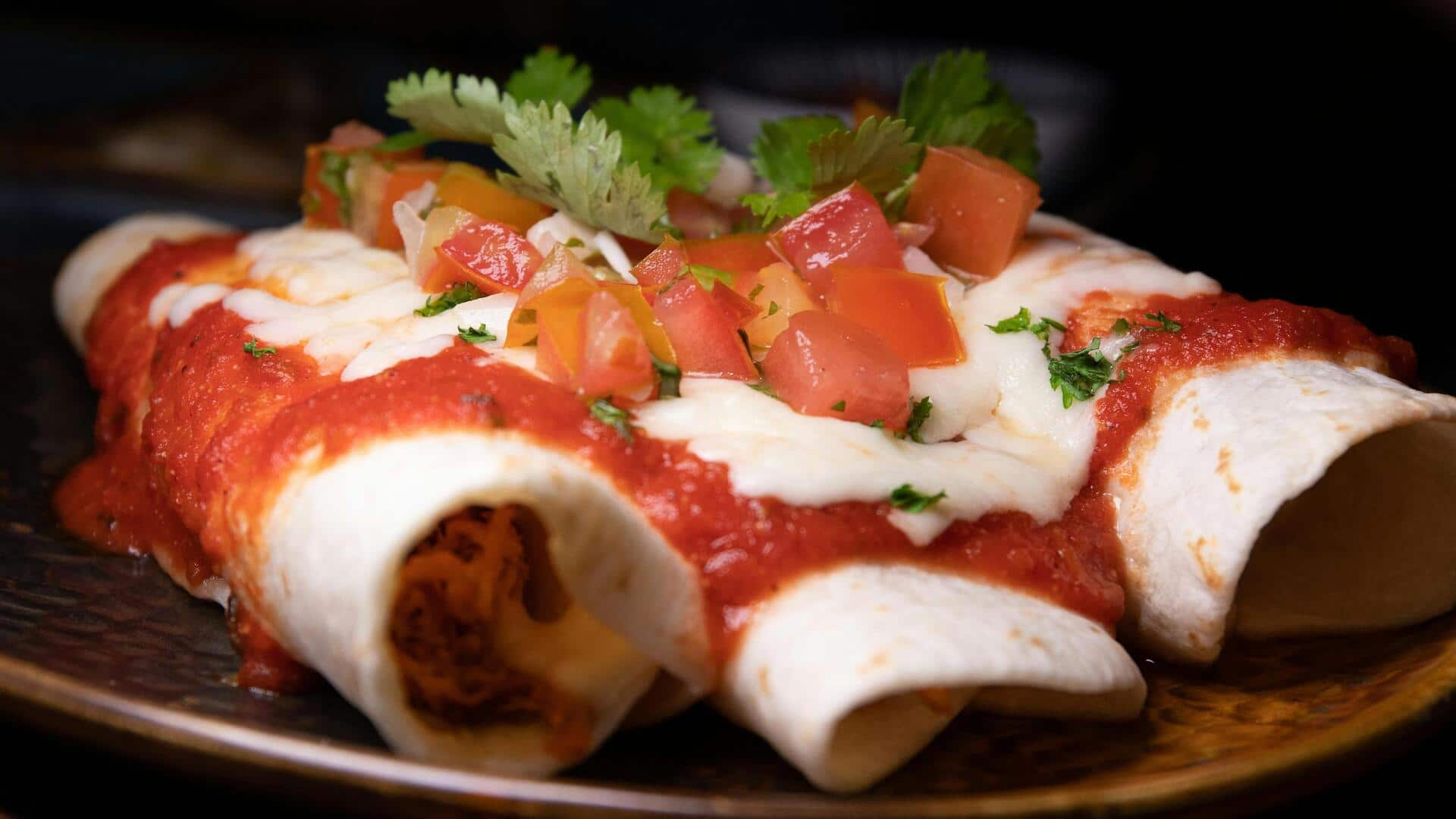 Enchilada Ubi Jalar ala Meksiko yang Lezat