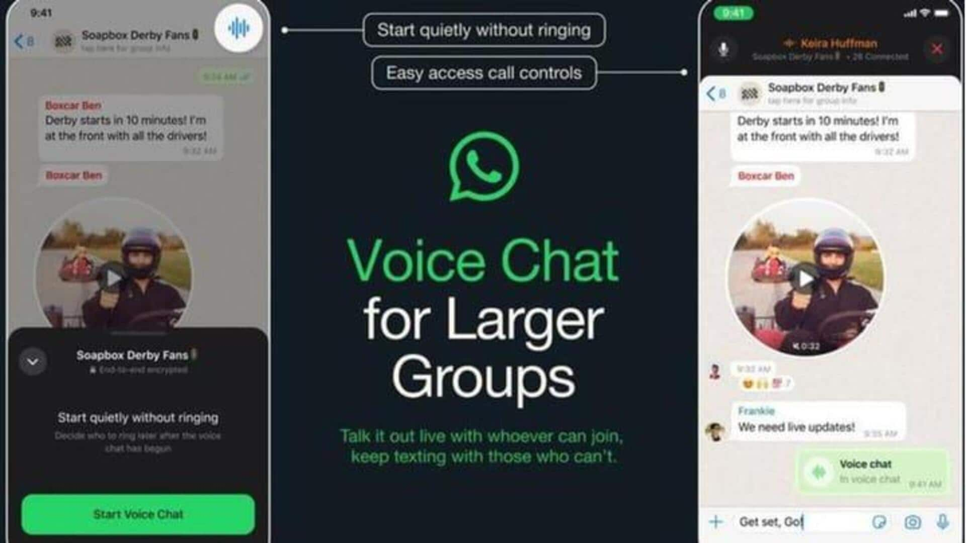 WhatsApp memperkenalkan fitur obrolan suara yang terinspirasi dari Discord: Cara mengaksesnya