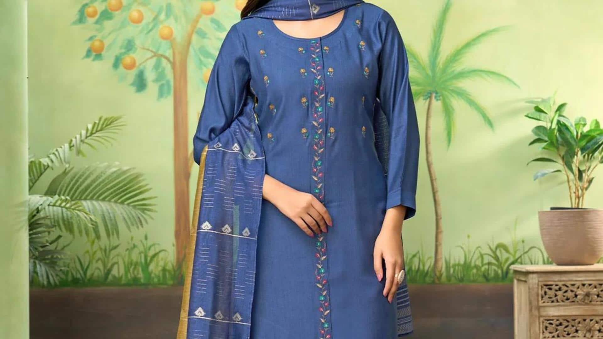 Denim dupatta: Gaya fusi untuk setiap lemari pakaian