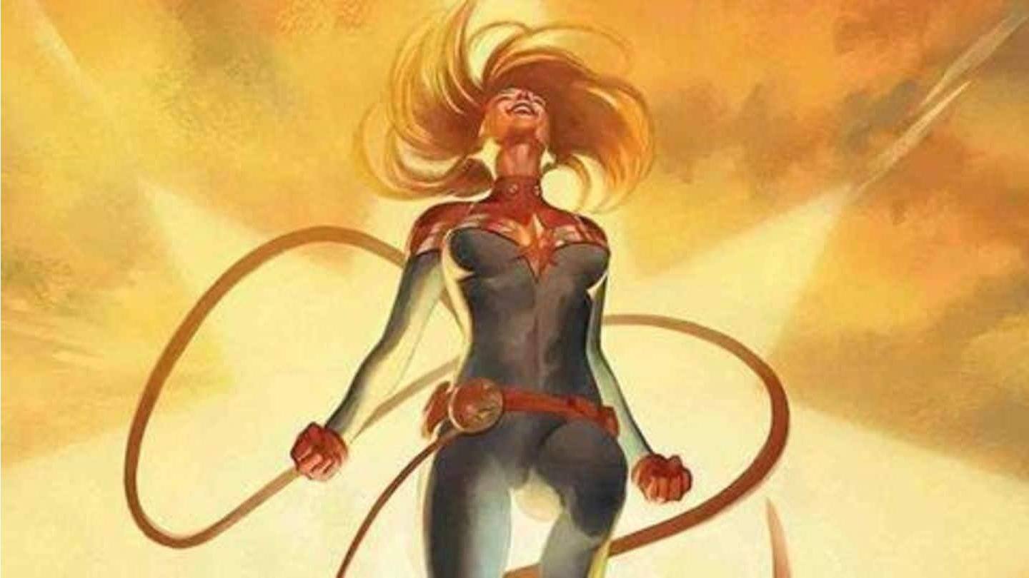 Captain Marvel memiliki struktur Kree di otaknya Captain Marvel memiliki struktur Kree di otaknya