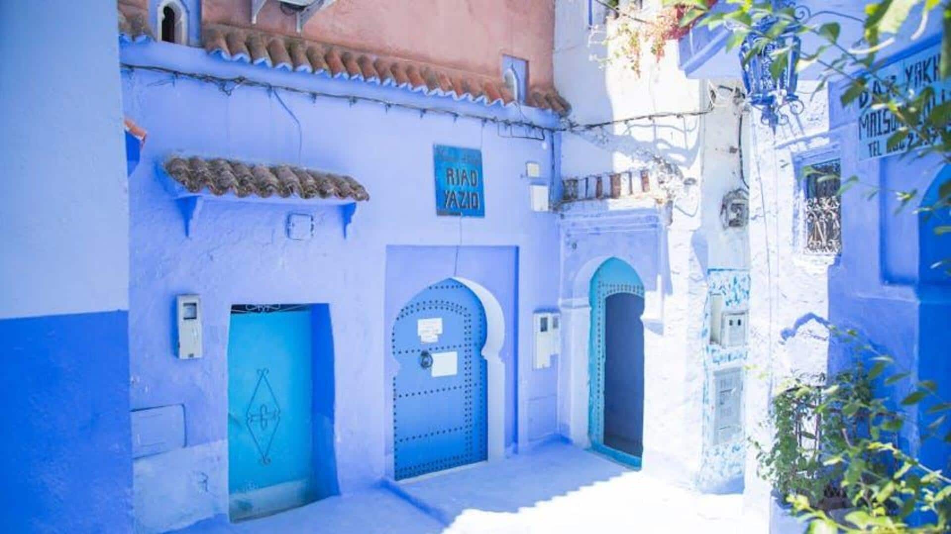 Menemukan Kota Biru Chefchaouen di Maroko