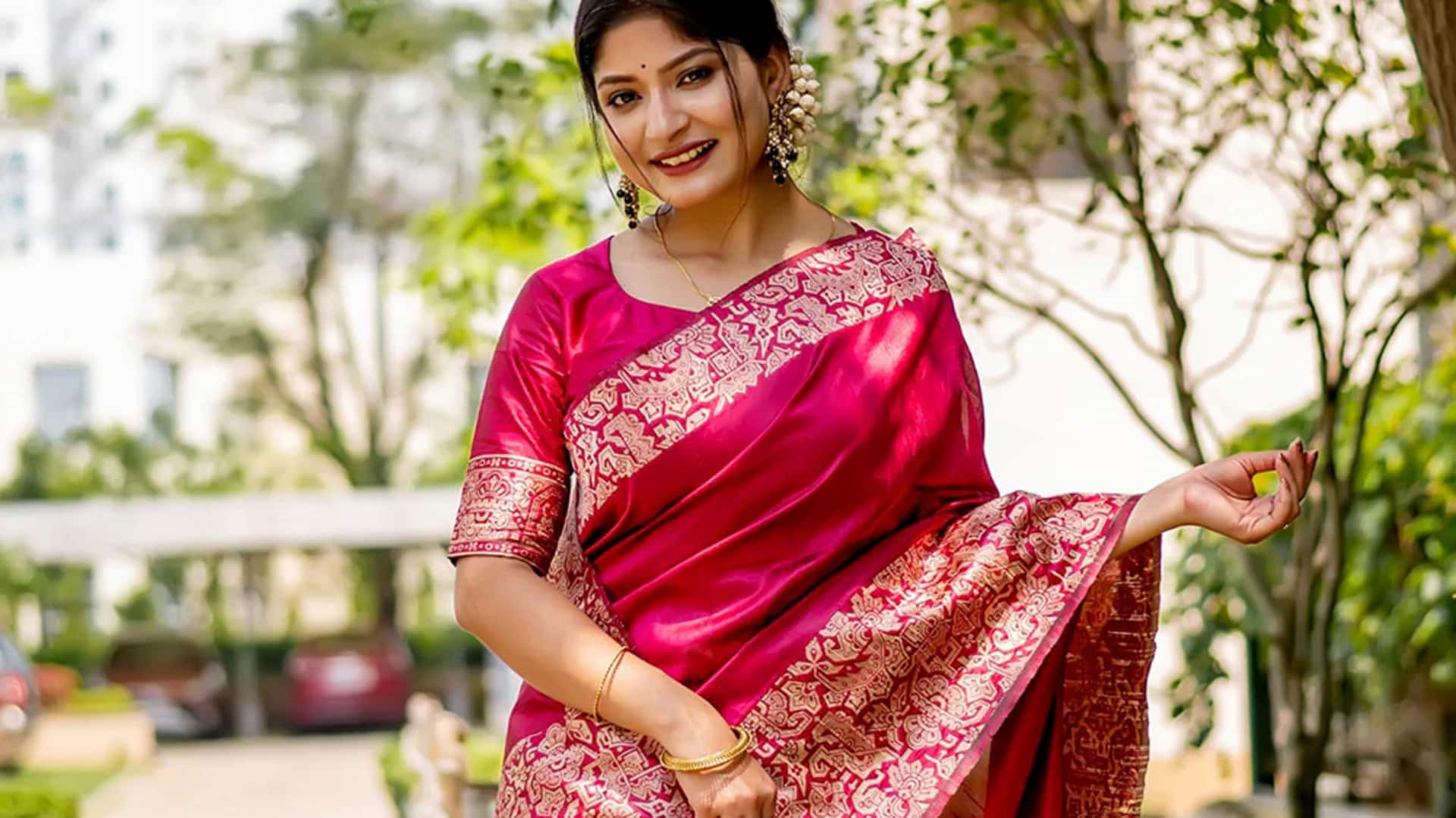 Saree modern untuk musim perayaan