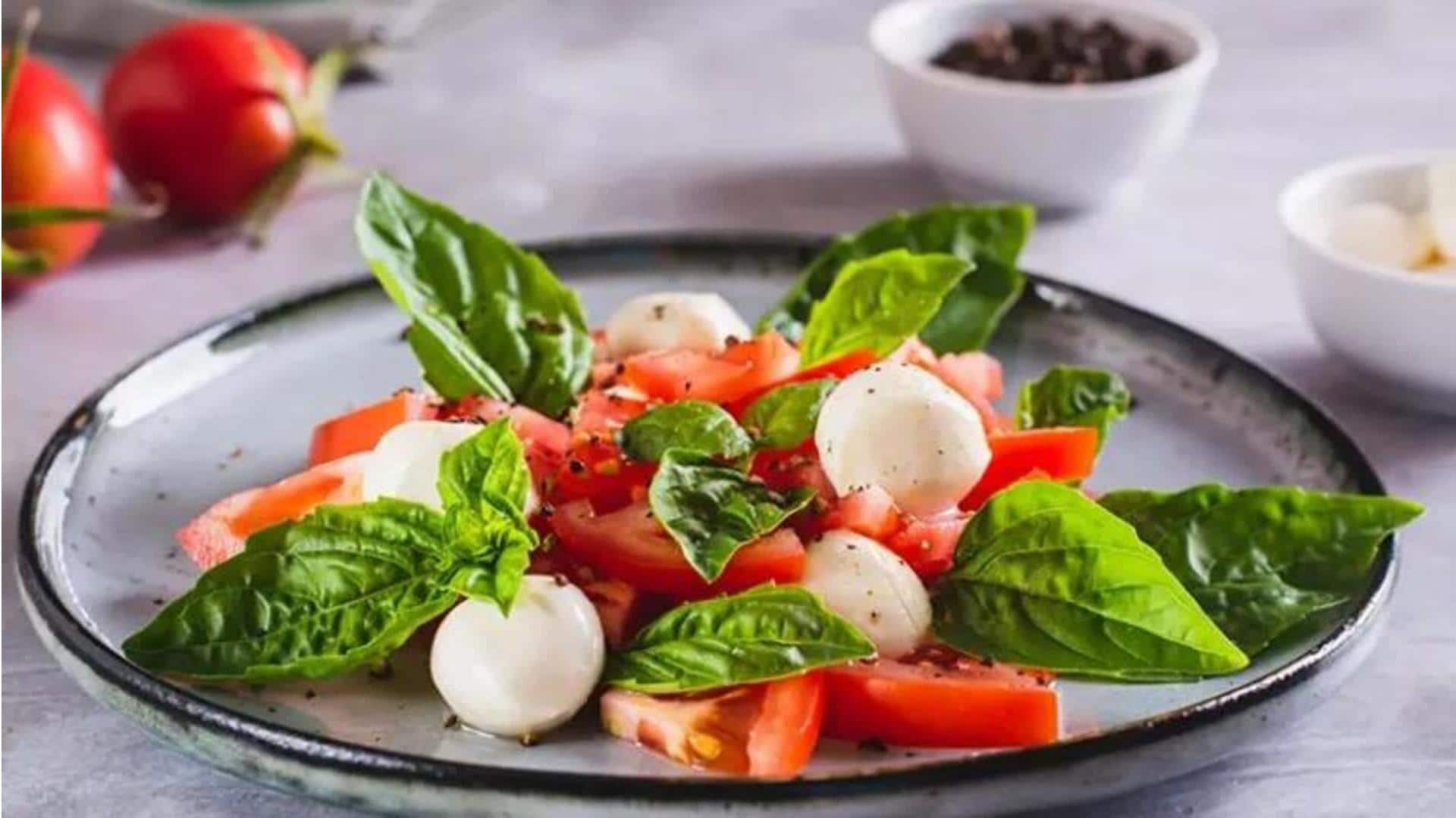 Kesegaran yang luar biasa: Simak resep salad caprese ini