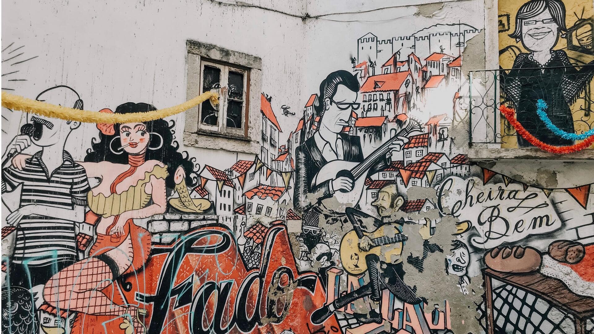 Seni Jalanan Unik di Lisbon: Sebuah Perjalanan Visual