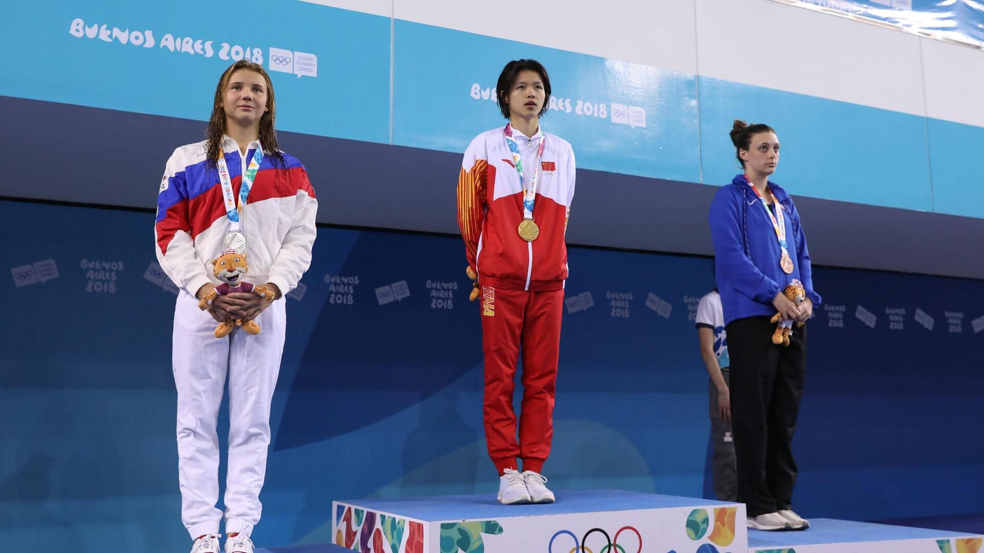 Penjelasan tinggi podium medali Olimpiade