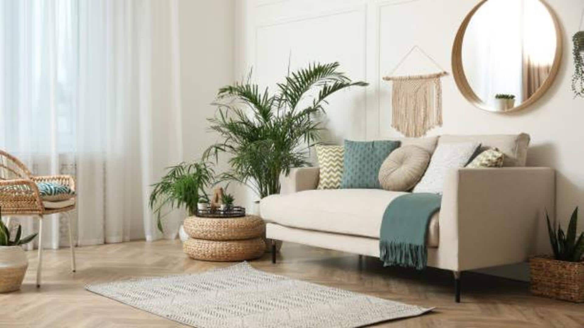 Dekorasi rumah elegan dengan bahan daur ulang alami