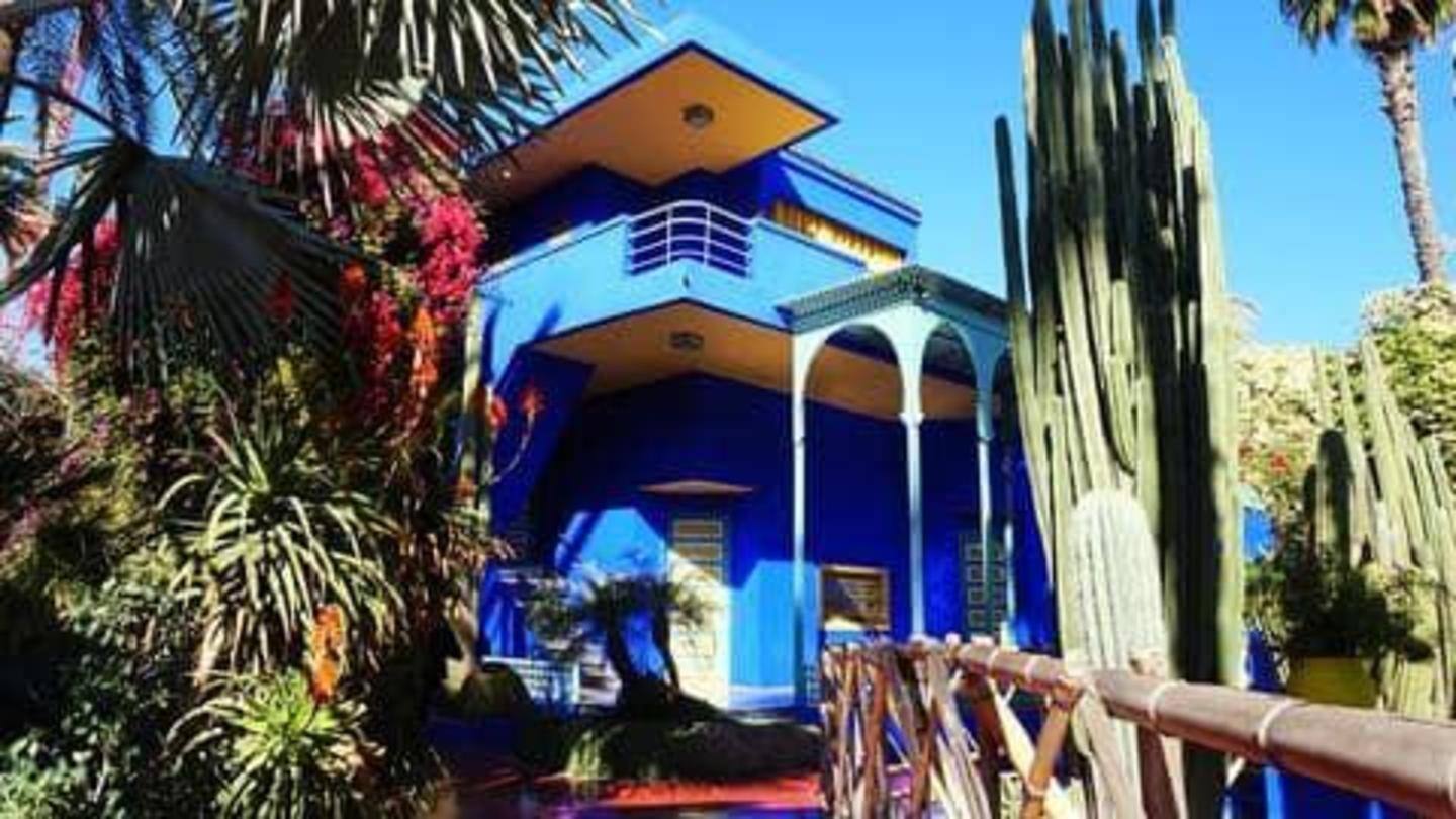 Vila di dekat Taman Yves Saint Laurent, Maroko dijual