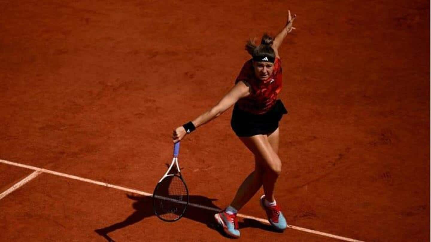 Karolina Muchova mencapai semifinal perdananya di Roland Garros