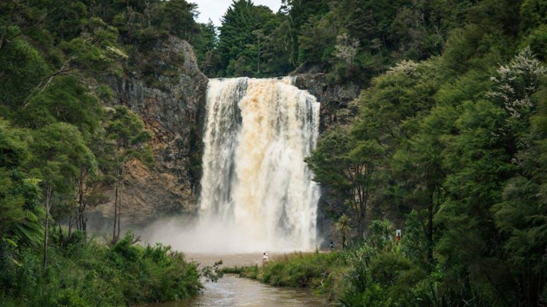 Menemukan Air Terjun Tersembunyi di Auckland