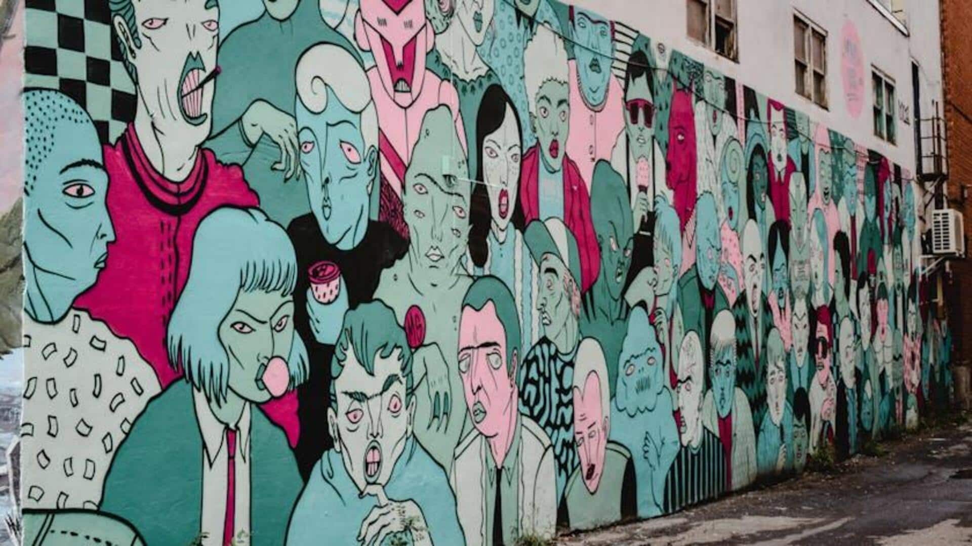Seni Jalanan dan Mural di Kota Quebec