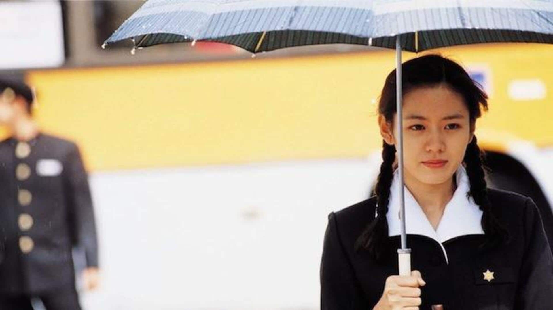 Adegan ikonik dengan payung dalam film Korea Adegan ikonik dengan payung dalam film Korea