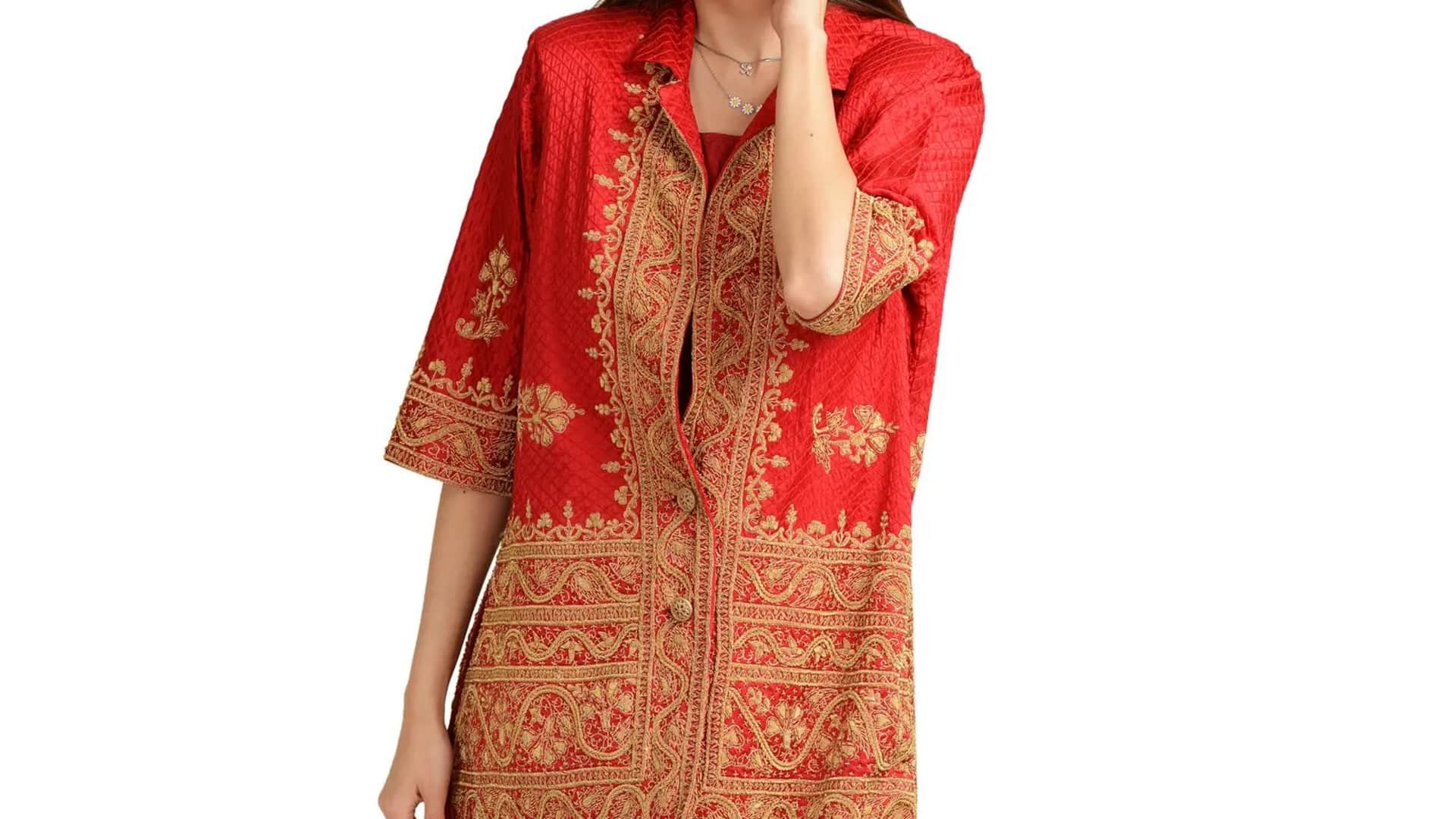 Gaya bordir tradisional India memperkaya busana modern