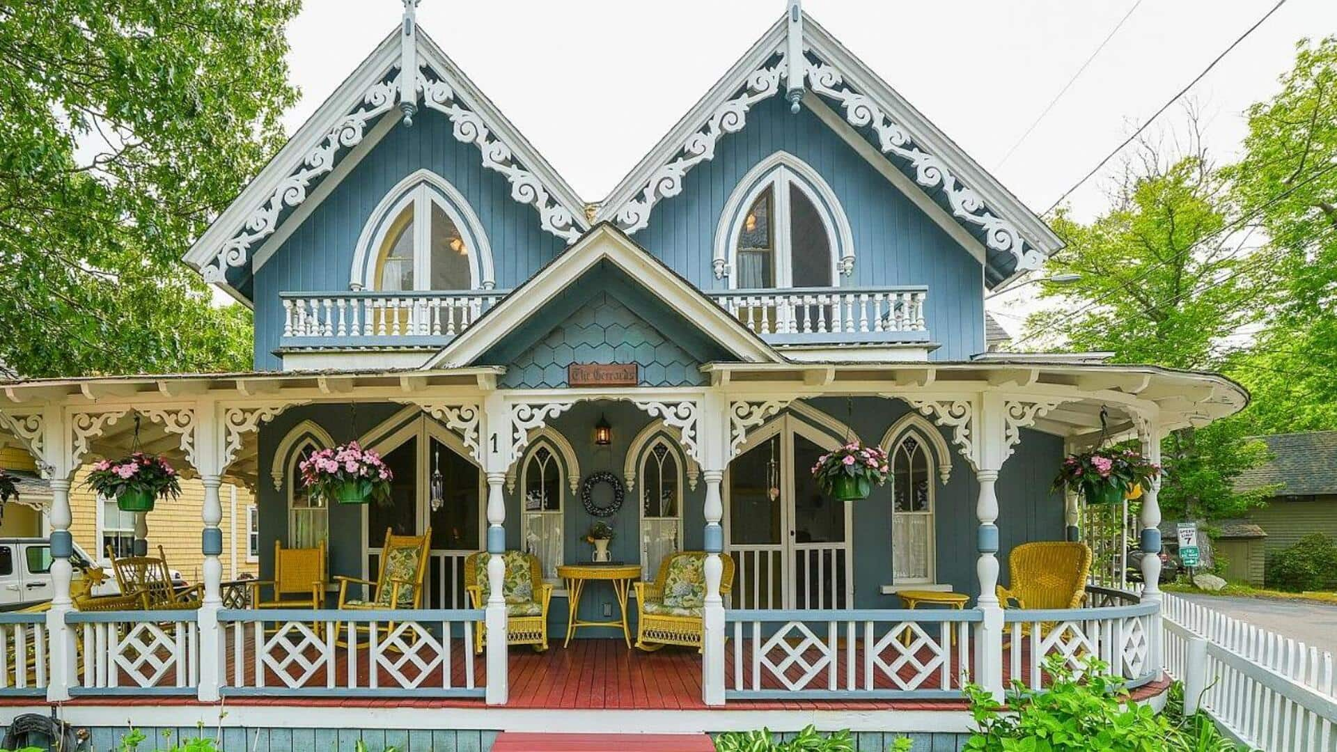 Gaya Arsitektur Victorian Gingerbread: Pesona Dekoratif Yang Kaya Sejarah