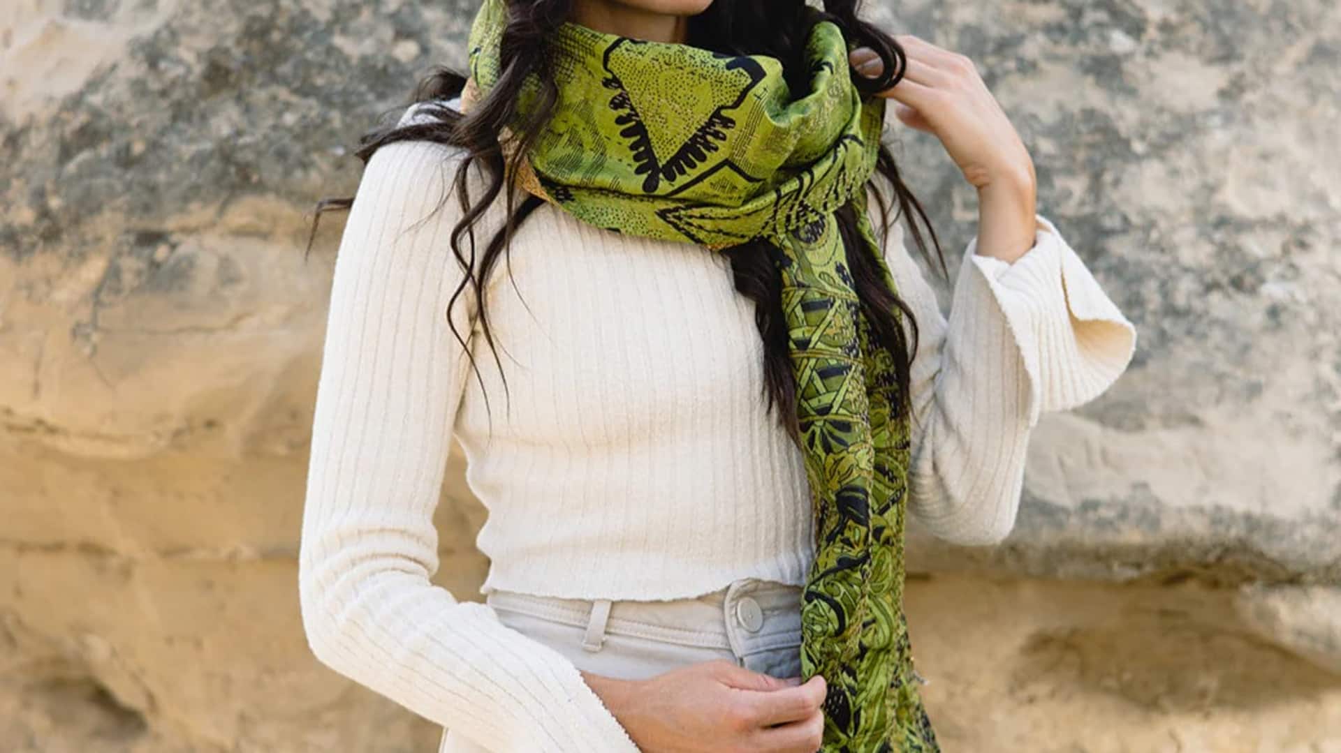 Gaya syal artisan untuk fashionista modern India