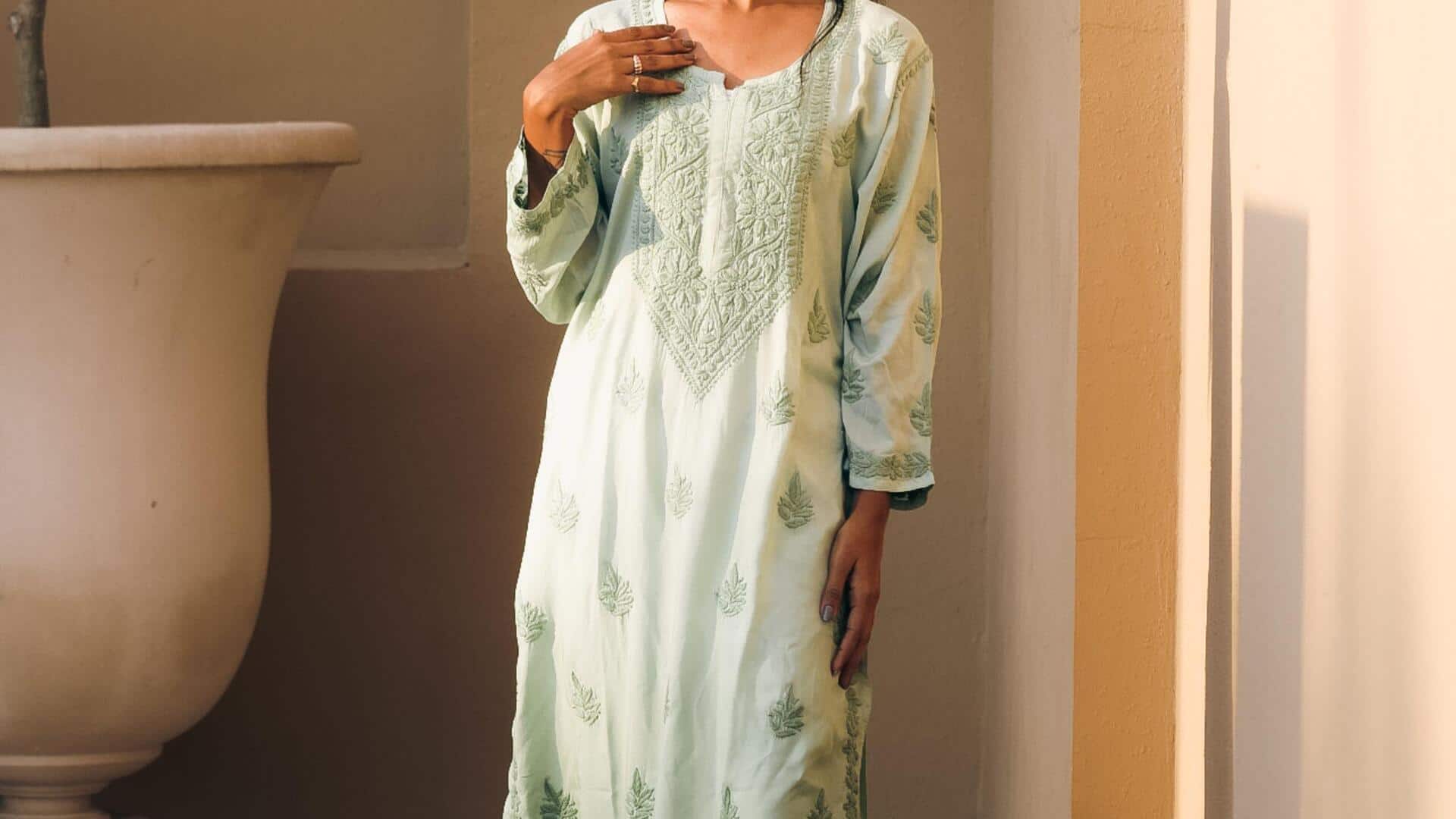 Gaya kurti musim hujan yang nyaman
